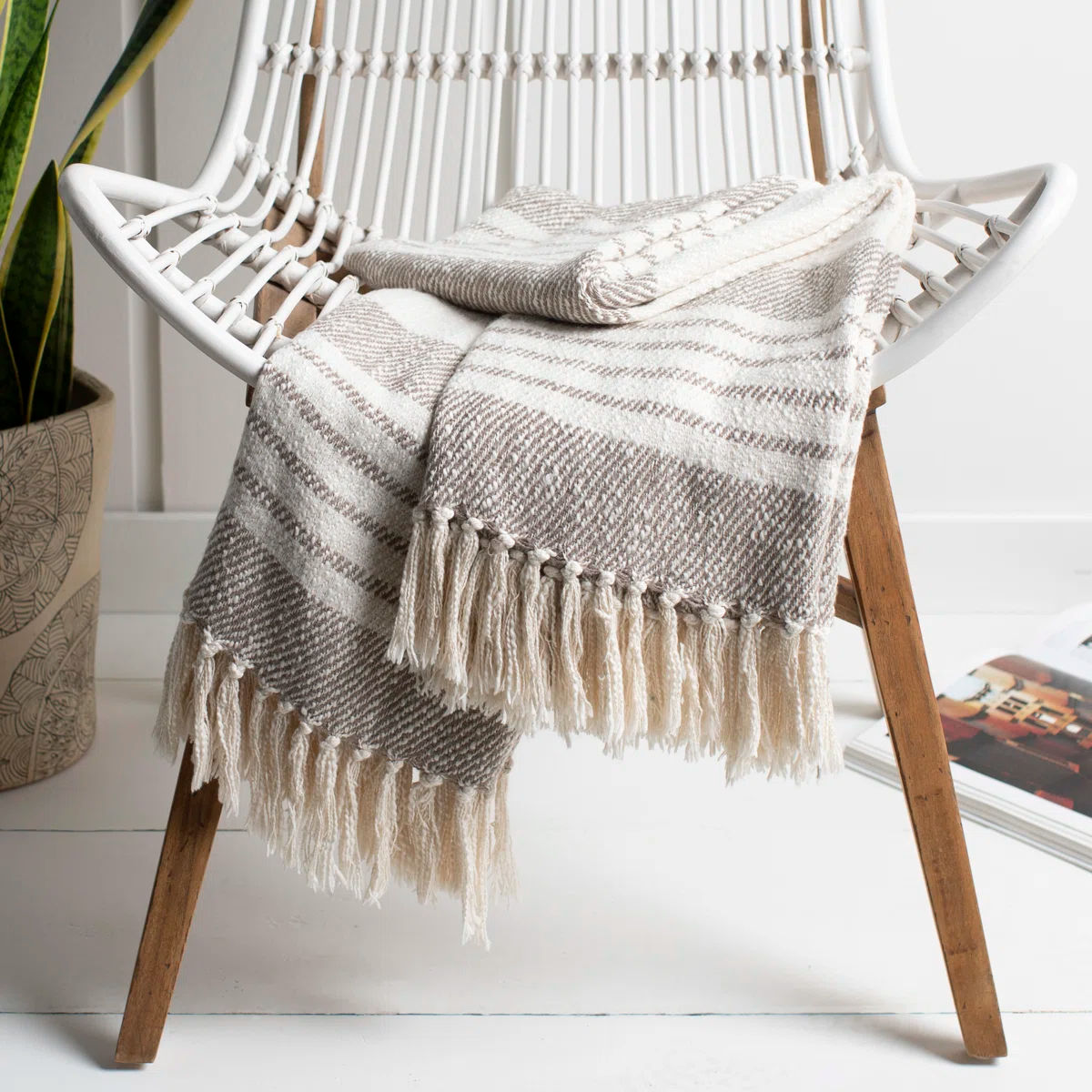 Sully Hand Woven Throw Blanket thumbnail 2